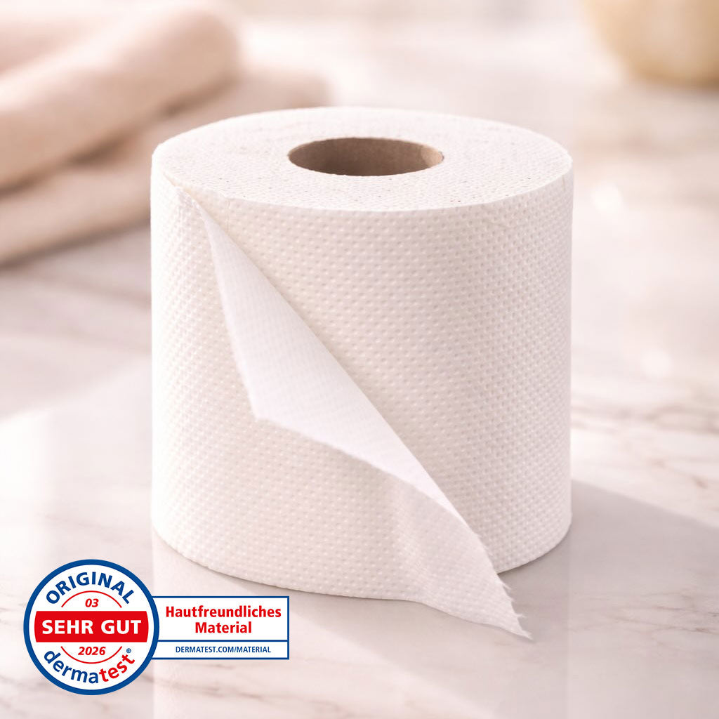 Toilettenpapier Alternative - Premium Carepaper 100% Bambus – Diffrêng Comfort 24 Rollen 6 Farben