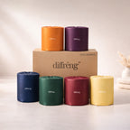 Toilettenpapier Alternative - Premium Carepaper 100% Bambus – Diffrêng Comfort 24 Rollen 6 Farben