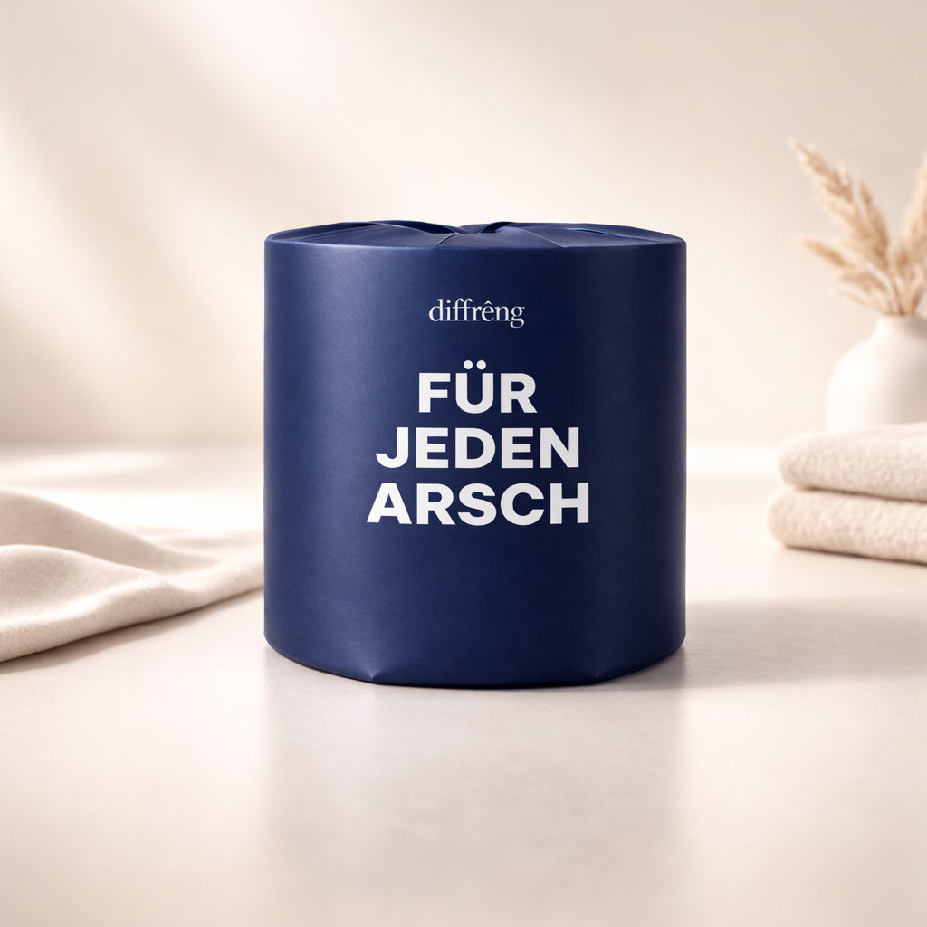 Toilettenpapier Alternative - Premium Carepaper 100% Bambus – Diffrêng Comfort 24 Rollen 6 Farben